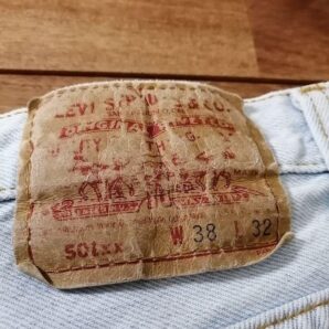 ◆リーバイス501　madeinusa　90年代　ブリーチ強め　used