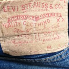 アメカジブログNO.22　これぞVintage！！501BIG Eです。