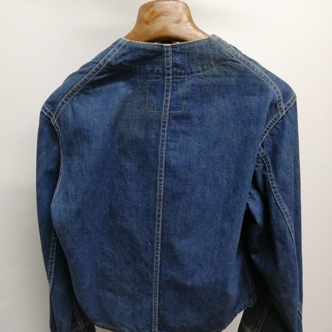 極上 デカボタン 【OSHKOSH B'GOSH】60s Denim Chore Jacket/ 60年代