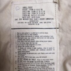 アメカジブログNO.38　M65の湾岸モデルのデザートカモです。