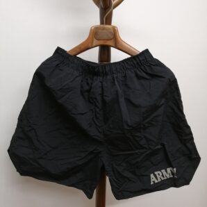 ◆USミリタリー　トレーニングショーツ　サイズL　USED　ARMYロゴ