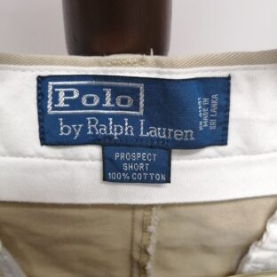 ◆ラルフローレン　コットンチノショーツ　海外購入品　USED　31インチ