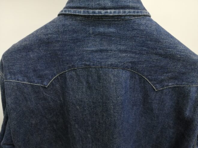 LEVIS SHORT HORN ショートホーン　ウエスタンシャツ ヴィンテージ LVC ショートホーン デニム ウエスタンシャツ LEVI'S SHORTHORN