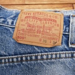 アメカジブログNO.54 リーバイス505のメキシコ製ですよ！！！