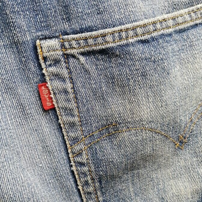 最安 ◇ヴィンテージLevi's501 66前期モデル 34インチ シングル パンツ