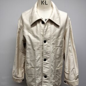 ◆EDIFICE/マテリオ　Ets.MATERIAUX　モールスキンカバーオール　USED