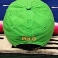 ◆PoloRalphLoren　ラルフ　ポロキャップ　USED　グリーン　サイズフリー