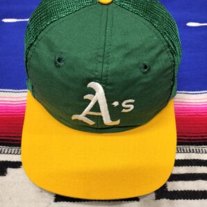 ◆MLB　メジャーリーグ　ベースボールキャップ　アスレチックス　USED