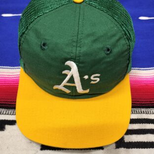 ◆MLB　メジャーリーグ　ベースボールキャップ　アスレチックス　USED