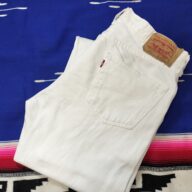 ◆リーバイス501　ホワイト　メキシコ製　ストレート　サイズ33インチ　USED