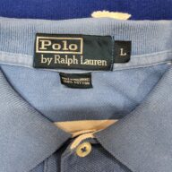 ◆PoloRalphLoren　ラルフ　ポロシャツ　ボーダーポロ　USED　サイズL