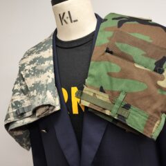 アメカジと古着とブレザーNO.77　ブレザーにはミリタリーアイテムが合いますね！！！