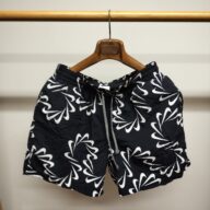 ◆Nike　ナイキ　スイムウェア　風車ロゴ　ブラック　サイズM