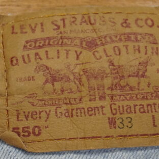 ◆リーバイス550　メキシコ製　USED　サイズ33　リラックスフィット
