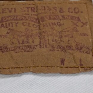 ◆ リーバイス501 アメリカ製 ホワイト サイズ33 USED vintage 1990年製 ボタン刻印532