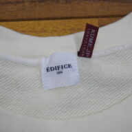 ◆EDIFICE 久米繊維 別注 クルースウェット USED サイズM
