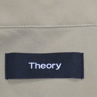 ◆Theory セオリー サイズS USED スナップボタン ナイロンシャツ