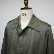 ◆フランス軍 オフィサーコート ステンカラーコート DEADSTOCK 未使用品 バルカラー