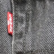 ◆リーバイス505 ブラックデニム カットオフ 32インチ レソト製 釦裏3405