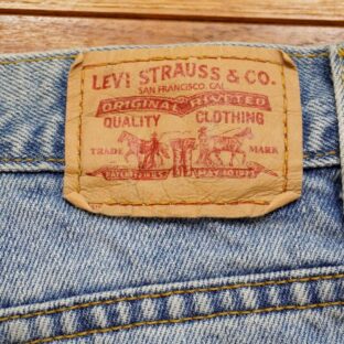 ◆リーバイス550 メキシコ製 リラックスフィット 38インチ USED 釦裏989