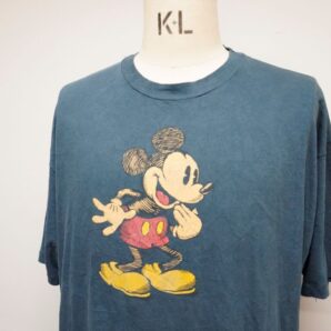 ◆ディズニー ミッキー USA製 Vintage 90S USED サイズ2XL