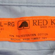 ◆RED KAP ワークシャツ MADE IN USA USED サイズL 半袖シャツ