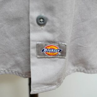 ◆Dickies ディッキーズ USED ワークシャツ ポケット付き メキシコ製 サイズM
